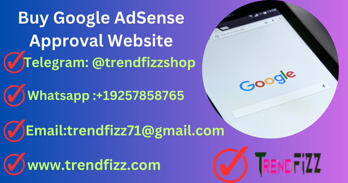 Buy Google AdSense Approval Website