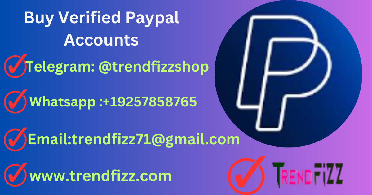 Buy Verified Paypal Accounts