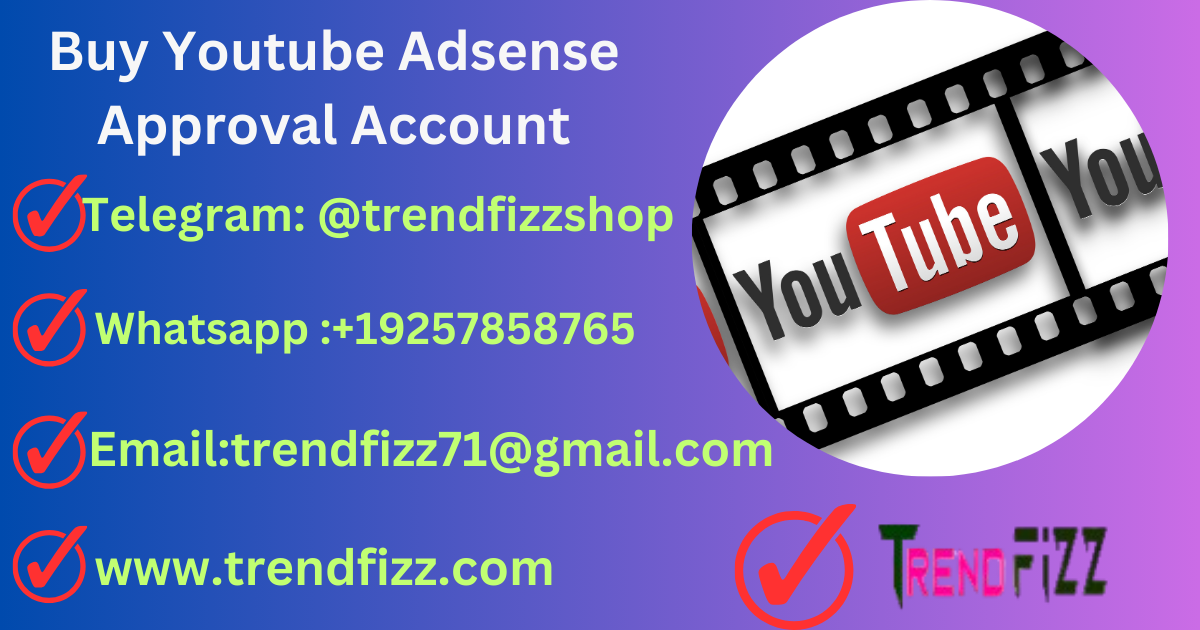 Buy Youtube Adsense Approval Account