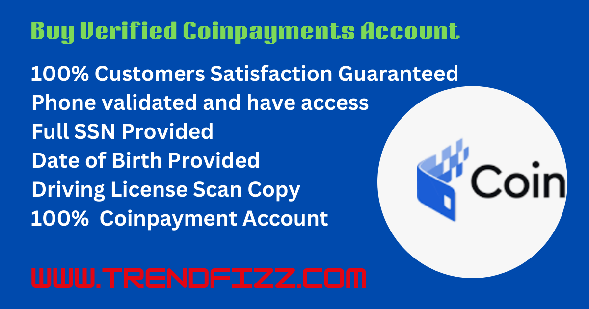 Buy Verified Coinpayments Account